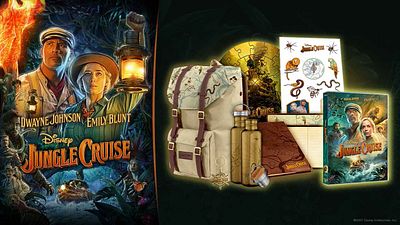 Sorteamos 4 packs de del DVD y ‘merchandising’  de ‘Jungle Cruise’