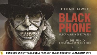 Sorteamos 2 entradas dobles para ver ‘Black Phone’ 
en la Muestra SYFY de Madrid