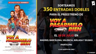 Te invitamos al preestreno de 'Voy a pasármelo bien', la comedia musical del verano con la que revivirás los 80