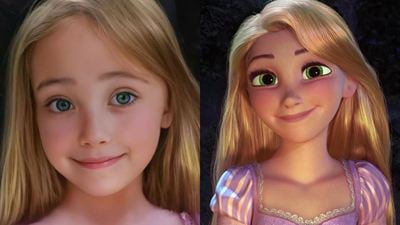 Las princesas Disney de pequeñas: Una IA muestra el aspecto que tendrían de niñas en la vida real