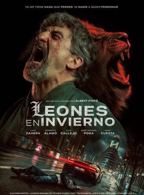 Leones en invierno