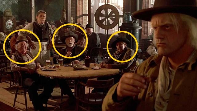 Solo aparecen durante unos minutos en 'Regreso al Futuro III': Solo los verdaderos fans del cine western saben quiénes son estos tres hombres noticias imagen