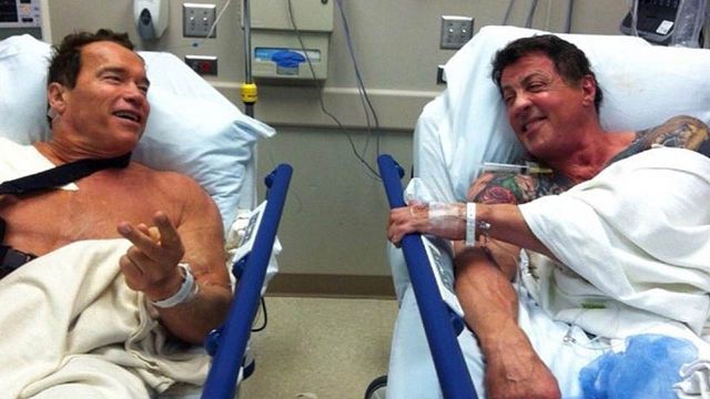 "Le tiré un florero enorme": Así comenzó la rivalidad entre Stallone y Schwarzenegger hace 46 años noticias imagen