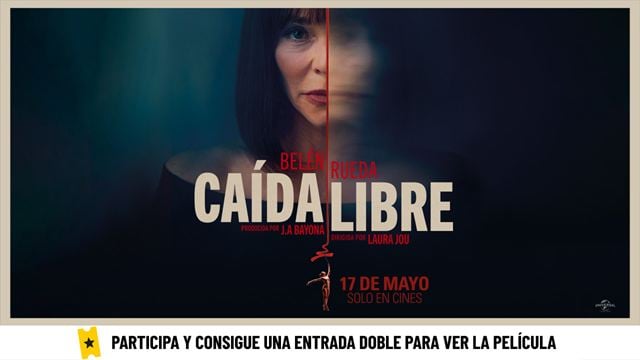 Consigue una entrada doble para ver en cines 'Caída libre', la nueva película protagonizada por Belén Rueda