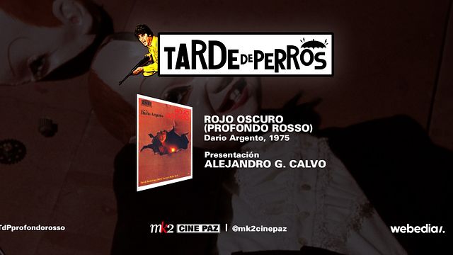 Sensacine y 'Tarde de perros' sortean 50 entradas dobles para ver, en pantalla grande, ‘Rojo Oscuro’ de Dario Argento noticias imagen
