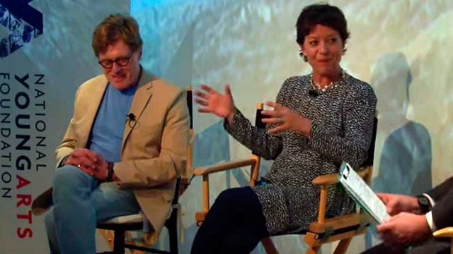 Sibylle Szaggars, la viuda de Robert Redford: no había visto ninguna de sus películas pero se puso al día en dos días noticias imagen