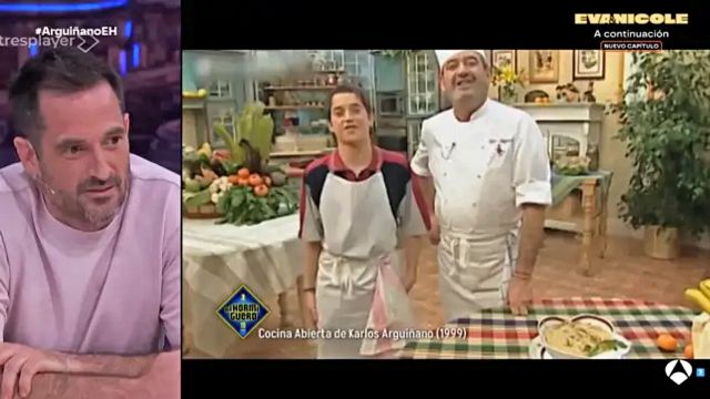 "Habrán pasado 30 años": 'El Hormiguero' sorprende con la primera aparición en televisión de Joseba Arguiñano, el hijo de Karlos Arguiñano noticias imagen