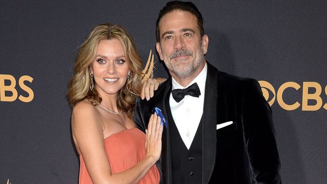 Jeffrey Dean Morgan y Hilarie Burton se han casado y estaban los dos  RADIANTES