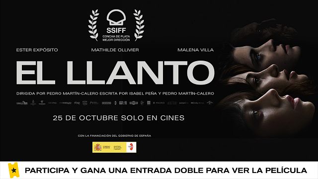 Disfruta de 'El llanto' en pantalla grande: sorteamos 5 entradas dobles para ver en cines la película protagonizada por Esther Expósito noticias imagen