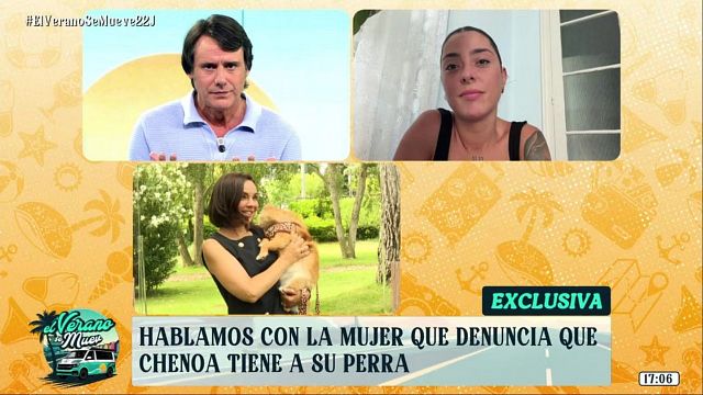 Telecinco entrevista a la joven que afirma que Chenoa tiene a su perra desaparecida: "Antes lo he intentado hacer por la vía privada" noticias imagen