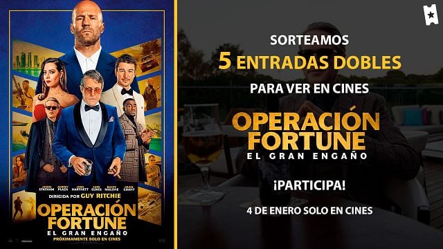 SensaCine sortea 5 entradas dobles para ver la nueva película de Guy Ritchie, ‘Operación Fortune: El gran engaño’ noticias imagen