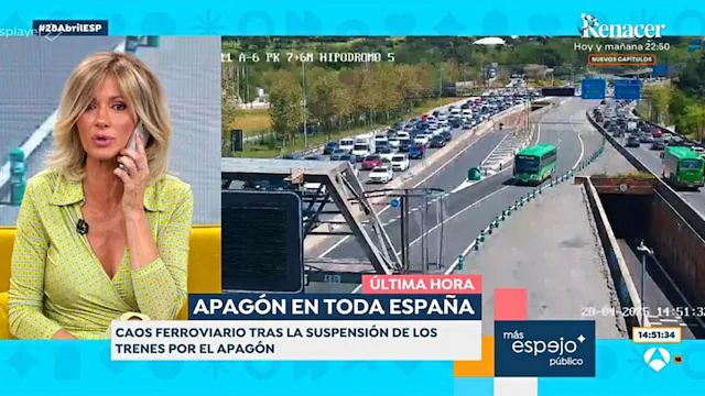 Llamadas personales y cortes de luz en pleno directo: así se vivió el apagón en los programas de televisión noticias imagen