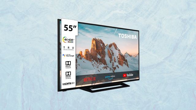 Esta Smart TV 55" con Dolby Atmos cae en picado a su precio más bajo con el ofertón de Amazon antes del Black Friday