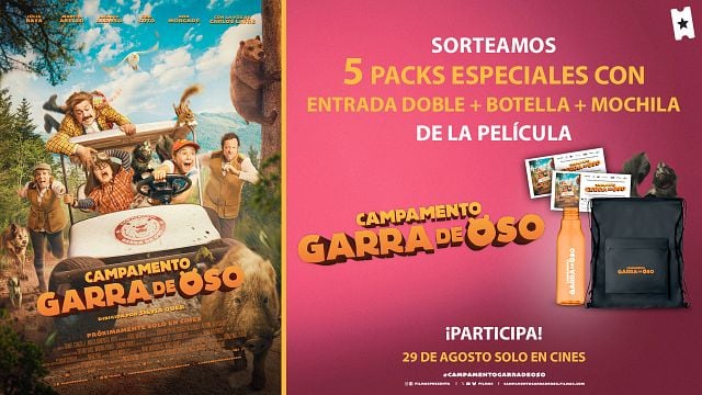 Celebra el estreno de 'Campamento Garra de Oso' en cines: Sorteamos 5 packs especiales de la nueva comedia española noticias imagen
