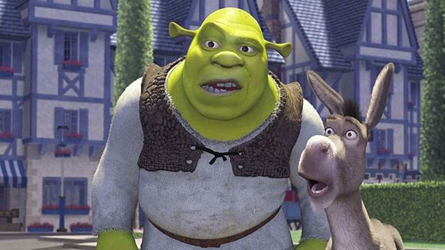 Pausa 'Shrek' en el minuto 53 y 18 segundos y podrás ver un error que aparece de repente