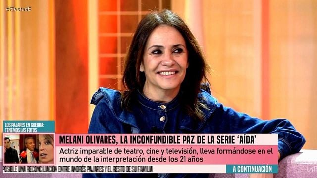 Melani Olivares terminó de grabar 'Aída' y al lunes siguiente empezó un 'thriller' "pero cobrando muchísimo menos" noticias imagen
