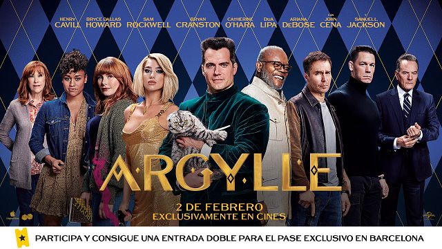 Te invitamos al pase exclusivo de 'Argylle' en Barcelona: sorteamos 15 entradas dobles para que disfrutes antes que nadie de la película noticias imagen