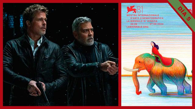 Festival de Venecia día 5: 'Wolfs', una previsible 'buddy-movie' en la que George Clooney y Brad Pitt demuestran que se lo han pasado en grande noticias imagen