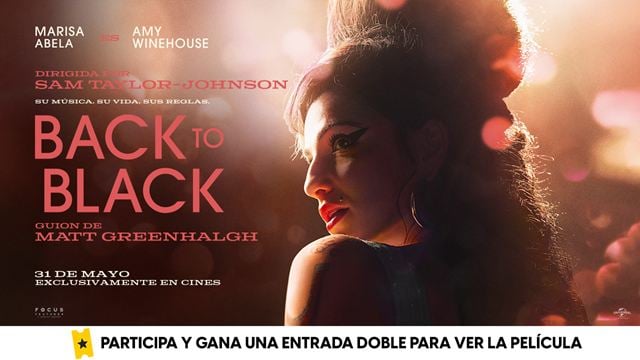 Disfruta de 'Back to Black' en la gran pantalla: sorteamos 5 entradas dobles para ver en cines la película sobre la vida de Amy Winehouse