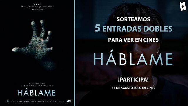 Te invitamos a que disfrutes de la película de terror del verano en pantalla grande: sorteamos 5 entradas dobles para ver 'Háblame' en cines noticias imagen