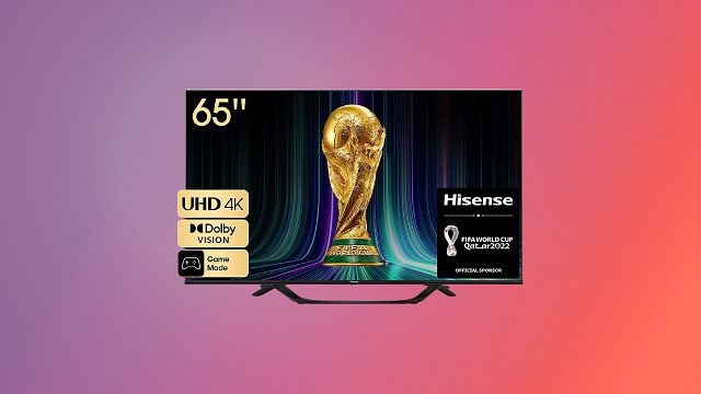 Esta enorme Smart TV Hisense está de oferta en Amazon y viene con Dolby Vision: aprovecha para llevarte un televisor de 65 pulgadas por 200 euros menos