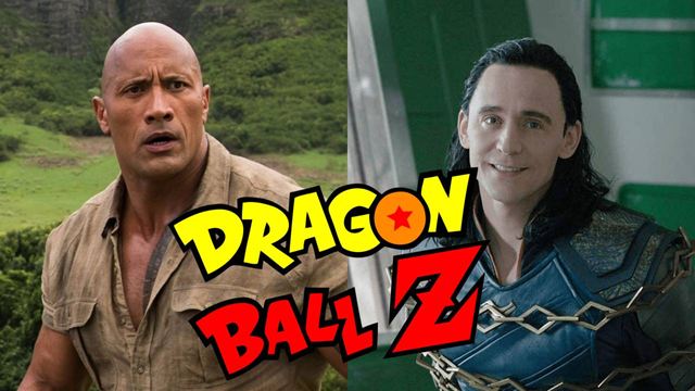 La Roca y Tom Hiddleston se convierten en personajes de 'Dragon Ball Z' en estas imágenes