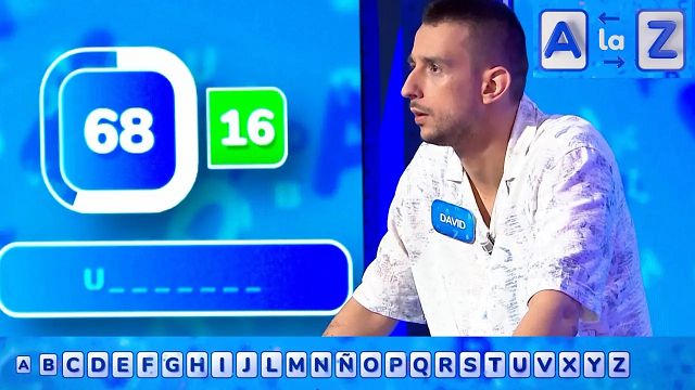 'AlaZ', así es la nueva prueba final de 'Pasapalabra': por primera vez en su historia, los concursantes tendrán referencia visual noticias imagen