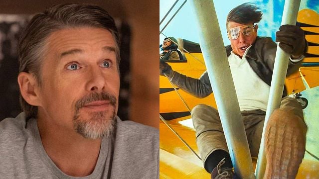 Tom Cruise enfada a Ethan Hawke: "Todos se sienten inferiores si usan un equipo de especialistas" noticias imagen