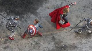 Nuevos clips e imágenes del rodaje de 'The Avengers' noticias imagen
