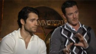 'Immortals': entrevista con Henry Cavill y Luke Evans