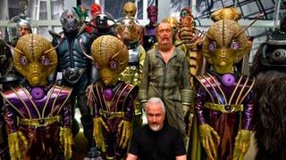 'Men In Black 3': fotos del rodaje con Rick Baker