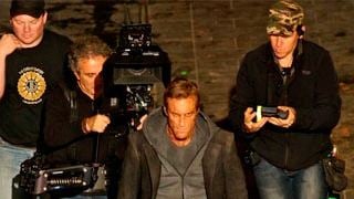 'I, Frankenstein': primera imagen de Aaron Eckhart ('El caballero oscuro') durante el rodaje