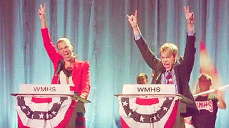 'Glee': Brittany y Sam, rivales políticos en 'Makeover' (4x03)