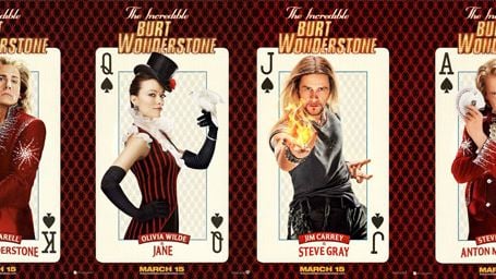 'The incredible Burt Wonderstone': ¡Nuevos carteles con los personajes y primer tráiler oficial!