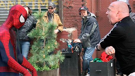 'The Amazing Spider-Man 2': ¡Nuevas fotos del Hombre Araña y Rhino! noticias imagen