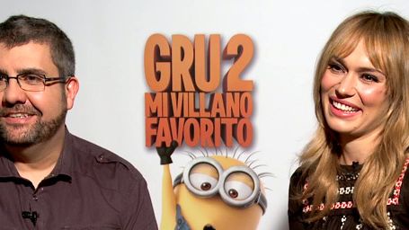 'Gru 2. Mi villano favorito': Entrevista a Florentino Fernández y Patricia Conde