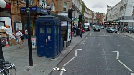 Google Maps nos conduce a la TARDIS de 'Doctor Who'  noticias imagen