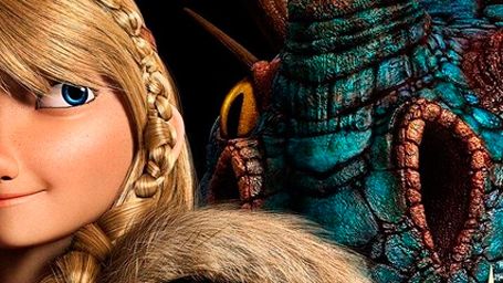 'Cómo entrenar a tu dragón 2': Astrid y su montura Torméntula, protagonistas del nuevo póster