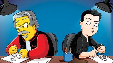 ¡Los creadores de 'Los Simpson' y 'Padre de familia' se dibujan mutuamente! noticias imagen