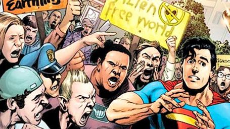 'Batman v Superman: Dawn Of Justice': protestas contra el Hombre de Acero en las nuevas imágenes del rodaje noticias imagen