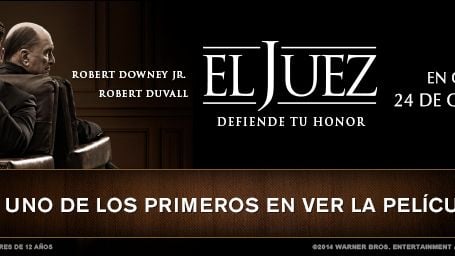 ¡Preestreno EL JUEZ varias ciudades! noticias imagen