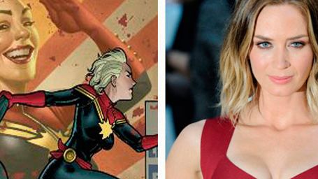 La actriz Emily Blunt, interesada en interpretar a Captain Marvel