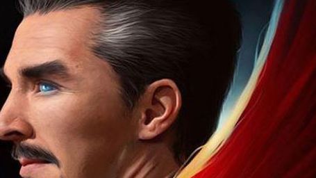 ¿Qué te parece este 'fan art' de Benedict Cumberbatch como Doctor Extraño? noticias imagen