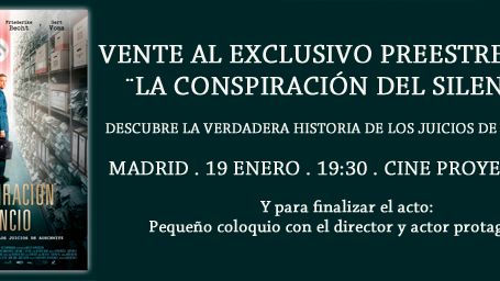 Te invitamos al preestreno de 'La Conspiración del Silencio' noticias imagen