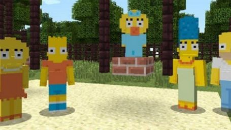 'Los Simpson' tendrán su versión Minecraft en el videojuego de Microsoft