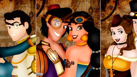 Princesas Disney con estética Steampunk noticias imagen