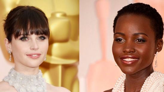 Felicity Jones y Lupita Nyong'o hablan de 'Star Wars' en la alfombra roja de los Oscars noticias imagen