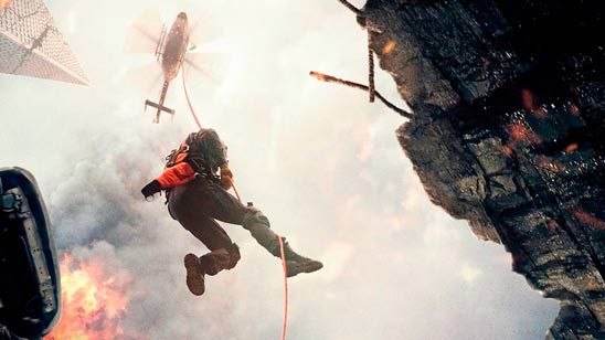 'San Andrés': Un terremoto divide Los Angeles en dos en el nuevo póster noticias imagen