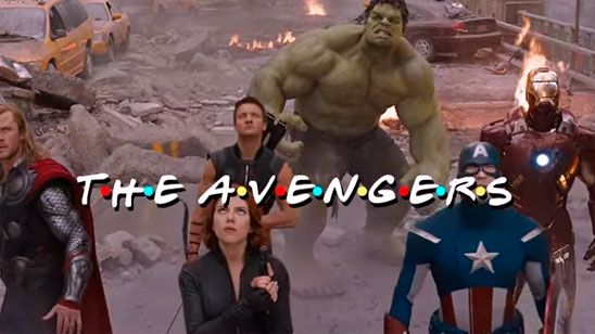 Así sería la 'opening' de ‘Friends’ con Los Vengadores de Marvel noticias imagen