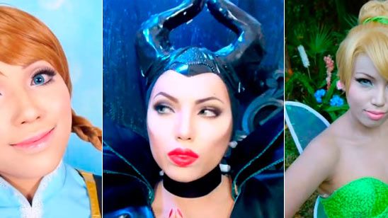 Esta maquilladora puede transformarse en cualquiera de las princesas y villanas Disney noticias imagen